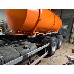 Покраска автоцистерны. Продажа промішленной краски ЛКМ. Магазин Квадрострой Воронеж