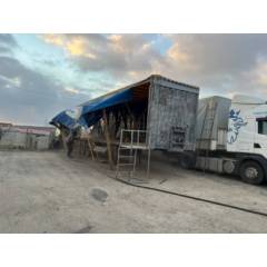 Покраска прицепа. Продажа промішленной краски ЛКМ. Магазин Квадрострой Воронеж