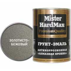 Грунт-эмаль 3в1 «Алмазная крошка» Mister HardMax серебристый 1кг