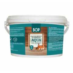 Защитная пропитка для древесины AQUA бесцветный (бан. 9 кг)