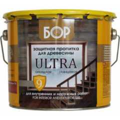 Защитная пропитка для древесины ULTRA (глянцевая) дуб (бан. 2,7кг) 